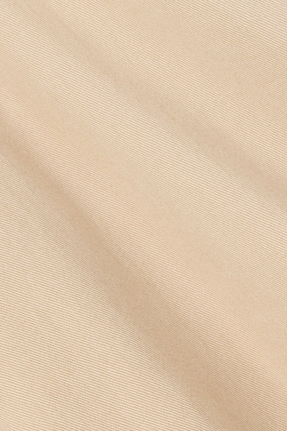 Tan mini dress, back view