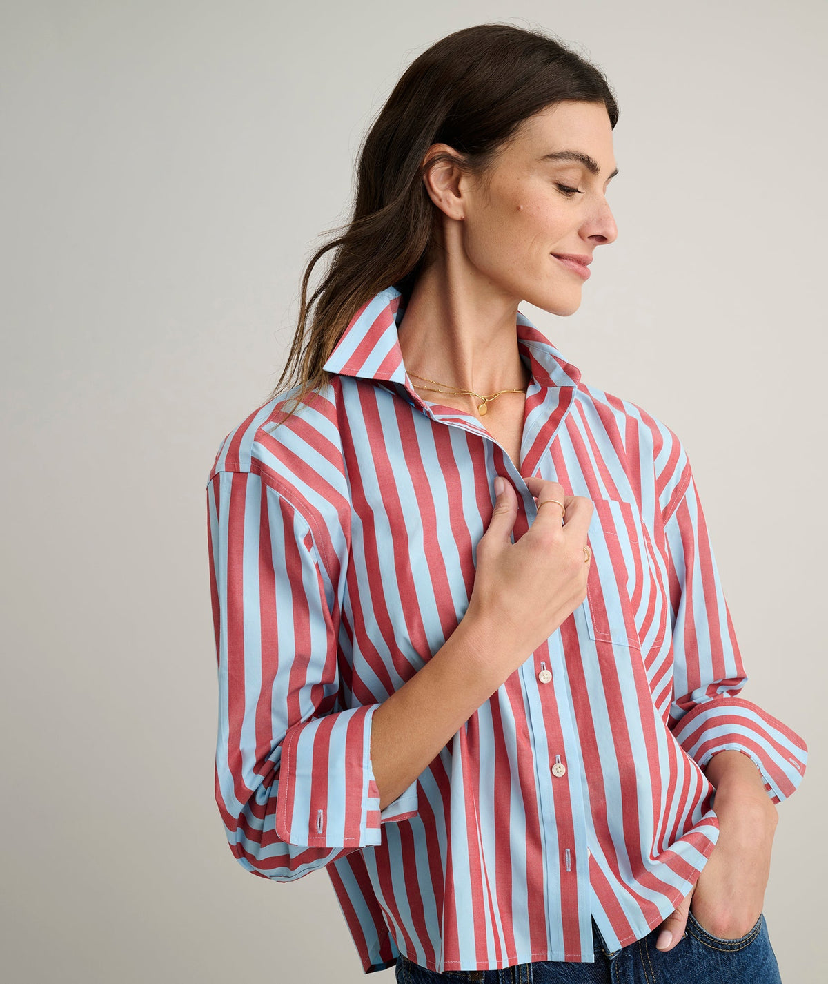 Wrinkle-Free Untucked Fit Crosby Shirt