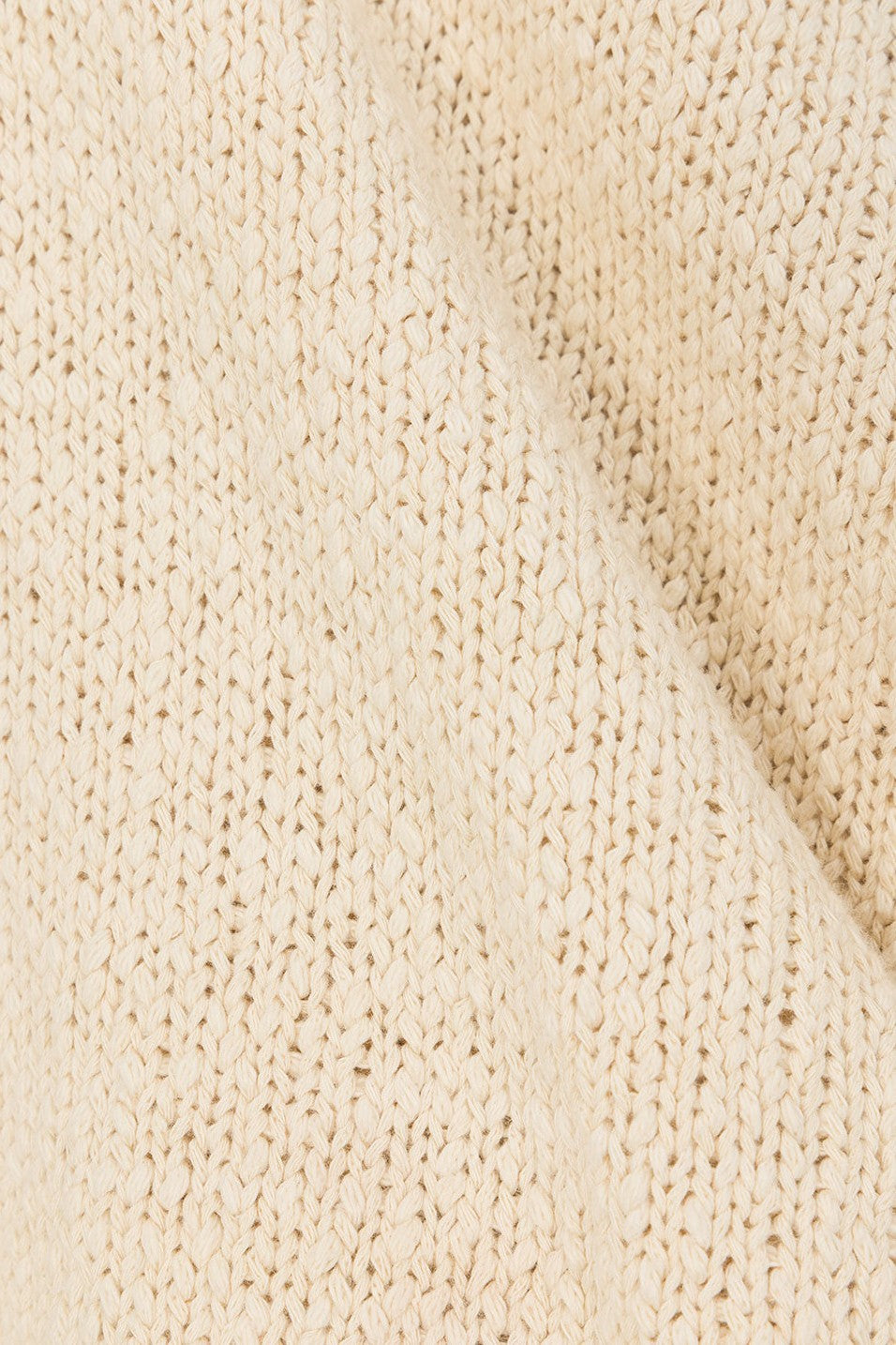 Cream mini dress, detail view